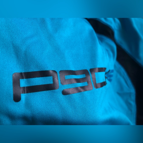 P90x 2 Women’s Blue Black short sleeve t shirt top NWOT! XS Extra Small tee - Picture 8 of 8